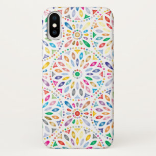 Case-Mate iPhone Case Caisse florale colorée de téléphone d'iPhoneX d