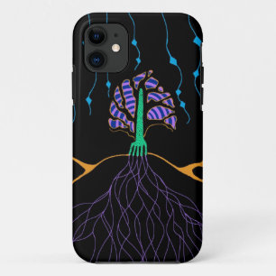 Coques Pour iPhone Caisse fluorescente de l'arbre iPhone5