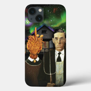 Coques Pour iPhone Caisse gothique d'air d'iPad de Lovecraftian