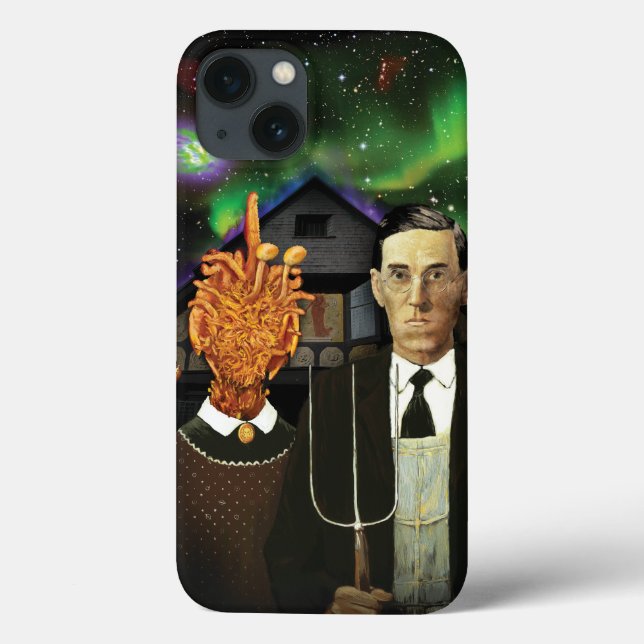 Coques Case-Mate iPhone Caisse gothique d'air d'iPad de Lovecraftian (Verso)