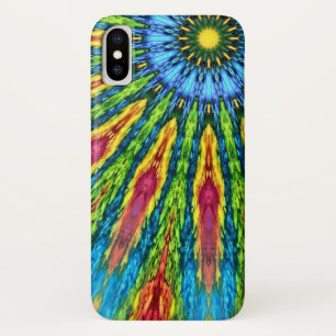 Coques Pour iPhone Caisse innombrable de mandala de Sun de zen