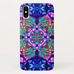 Etui iPhone Case-Mate Caisse magique de mandala d'aquarelle de papillon