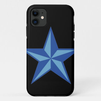 Etui iPhone Case-Mate Caisse nautique bleue de l'iPhone 5 d'étoile