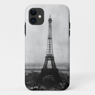 Coque iPhone 11 Caisse noire et blanche de l'iPhone 5 de Tour