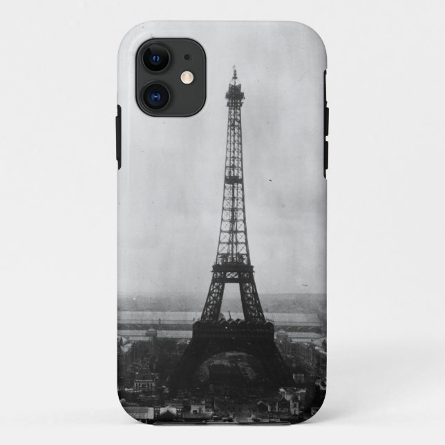 Coques Case-Mate iPhone Caisse noire et blanche de l'iPhone 5 de Tour (Dos)