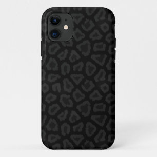 Coque iPhone 11 Caisse noire fraîche de l'iPhone 5 d'empreinte de