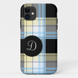 Coque Case-Mate iPhone Caisse noire jaune bleue de l'iPhone 5 de
