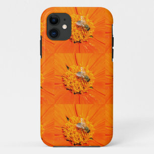 Coque Case-Mate iPhone caisse orange d'abeilles