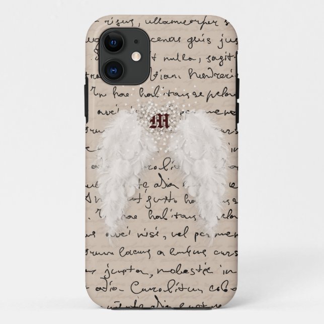 Coques Case-Mate iPhone Caisse personnalisée de téléphone d'aile d'ange (Dos)