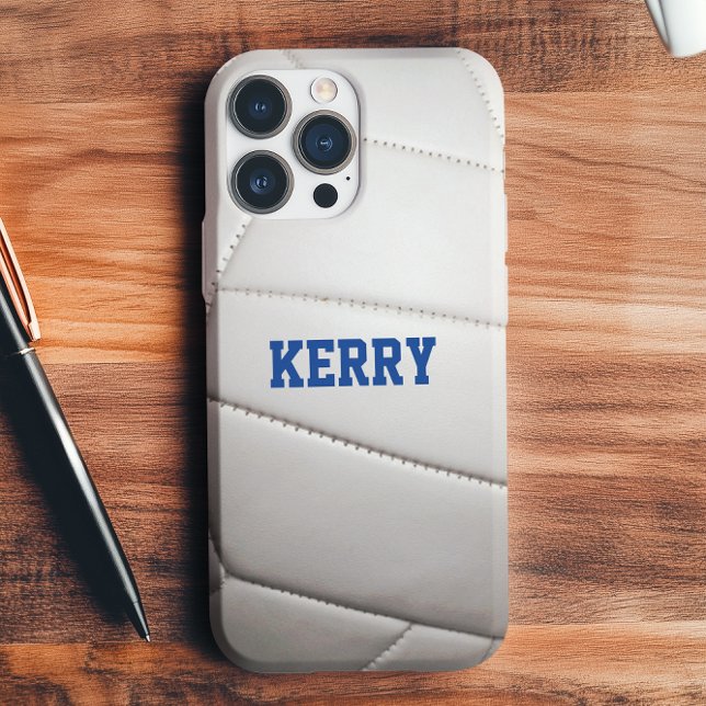 Coques Case-Mate iPhone Caisse personnalisée par texture de volleyball (Créateur téléchargé)