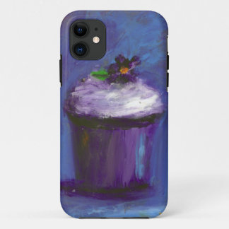 Coque Case-Mate iPhone Caisse pourpre de petit gâteau