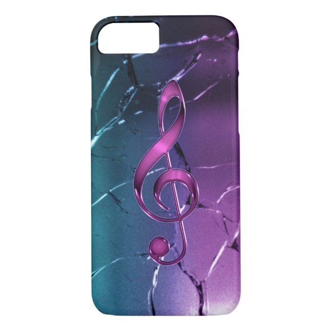 Coques Case-Mate iPhone Caisse rose et bleue iridescente de l'iPhone 7 de (Dos)