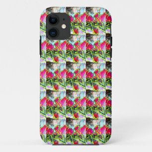 Coque iPhone 11 caisse rouge de graffiti