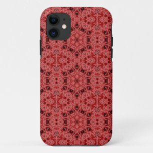 Coque iPhone 11 caisse rouge de hexagram
