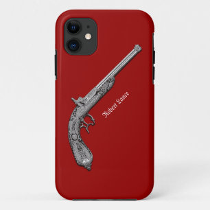 Case-Mate iPhone Case Caisse rouge personnelle de l'iPhone 5 de pistolet