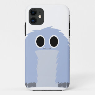 Coque Case-Mate iPhone Caisse velue bleue de monstre