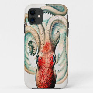 Coque Case-Mate Pour iPhone Caisse vintage de poulpe