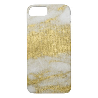 Coque iPhone 7 Caisses de marbre blanches de téléphone