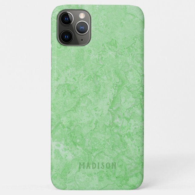 Coques Case-Mate iPhone Caisses de téléphone Faux Green Marble (Dos)
