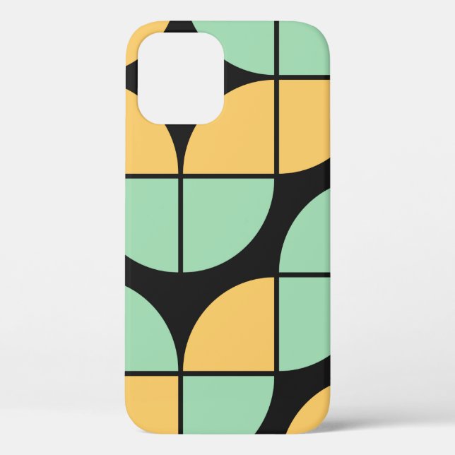 Coques Case-Mate iPhone calcul génératif du Motif géométrique Abstrait (Verso)
