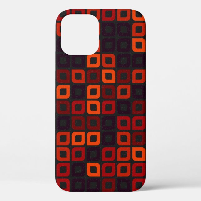 Coques Case-Mate iPhone calcul génératif du Motif géométrique Abstrait (Verso)