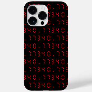 Coque Case-Mate iPhone Calculatrice LED Bonjour   0,7734