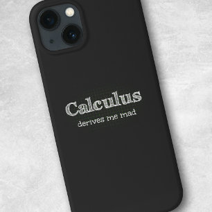 Case-Mate iPhone Case Calculus Me Dérive Mad Math Humour