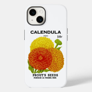Coque Case-Mate iPhone Calendula Vintage Seed Packet Coque-Mate iPhone Ca