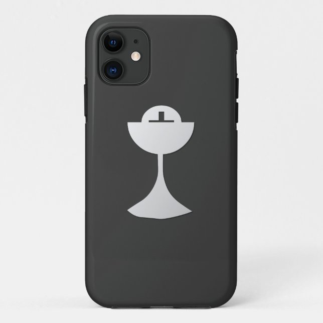 Coques Case-Mate iPhone Calice et centre serveur argentés (Dos)