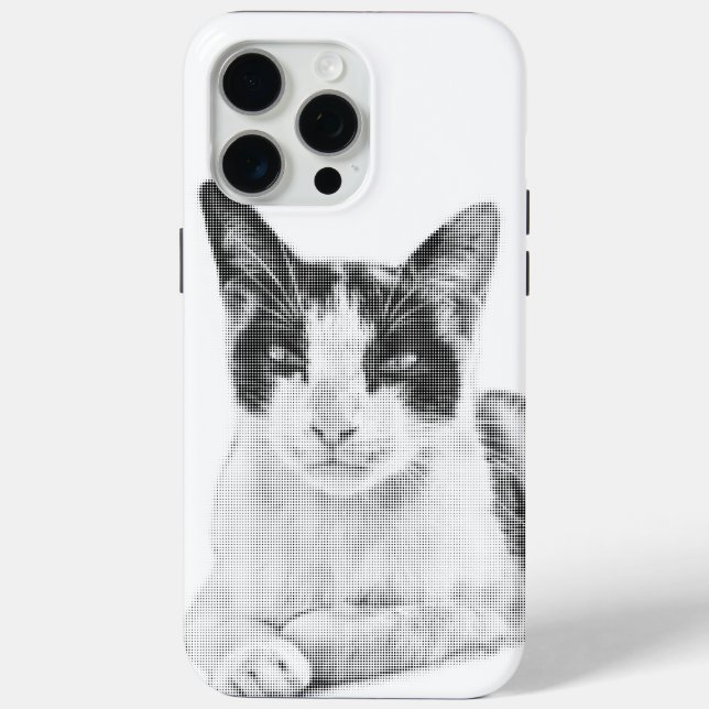 Coques Case-Mate iPhone Calico Pop Halftone (Verso)