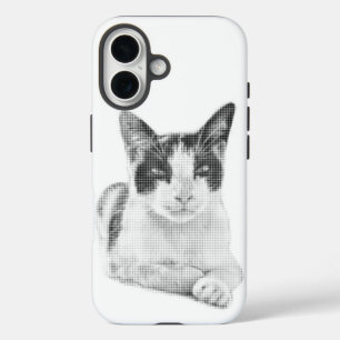 Coque Pour iPhone 16 Calicot Rétro Demi-Teinte