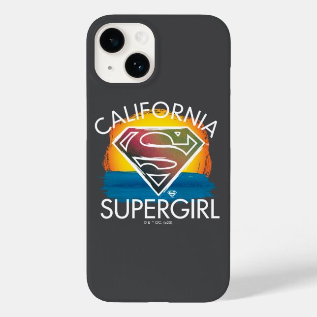 Coques Case-Mate iPhone California Supergirl Sunset Graphic (Verso)