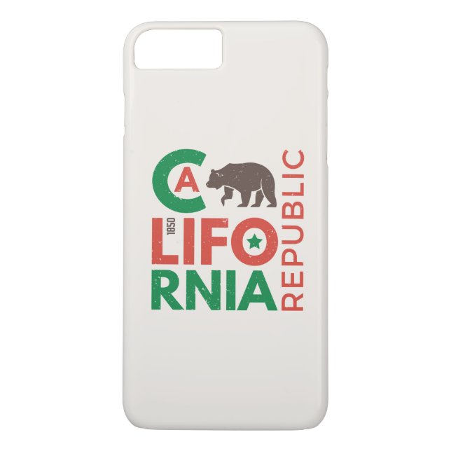Coques Case-Mate iPhone Californie : Logo Grizzly Bear (Dos)