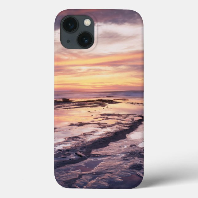 Coques Case-Mate iPhone Californie, San Diego, Sunset Cliffs, Sunset 1 (Verso)