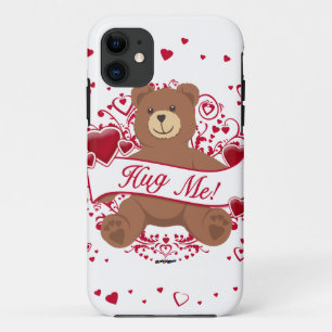 Coque Case-Mate Pour iPhone Câlins ! Ours en peluche de la Saint-Valentin