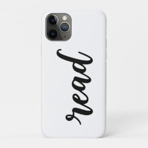 Case-Mate iPhone Case Calligraphie cursive moderne minimaliste "lire"