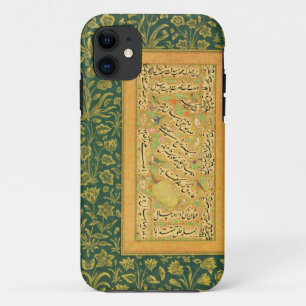 Coque Case-Mate iPhone Calligraphie par Mir Ali de coeur, avec un bor de