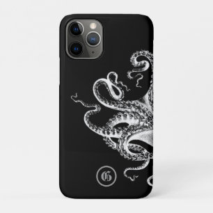 Case-Mate iPhone Case Calmar sur Noir avec Monogramme