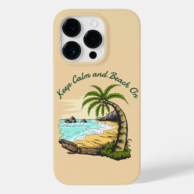 Coques Case-Mate iPhone Calme et plage (Verso)
