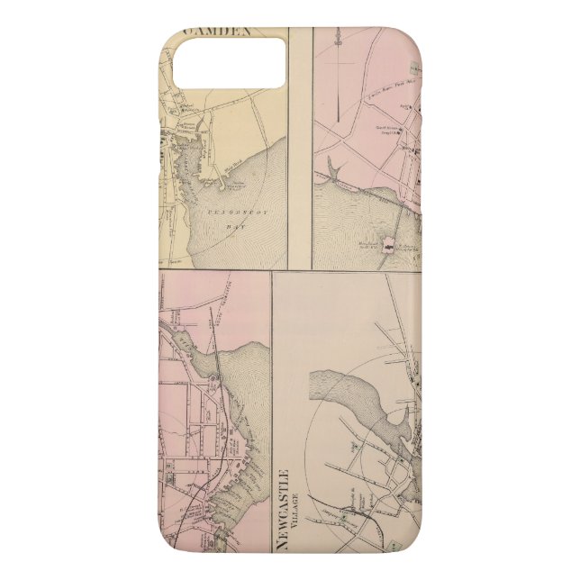 Coques Case-Mate iPhone Camden, Wiscasset, Damariscotta, Newcastle (Dos)