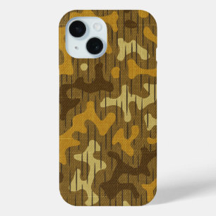 Coque Case-Mate iPhone Caméra de l'armée de la vieille école Brown