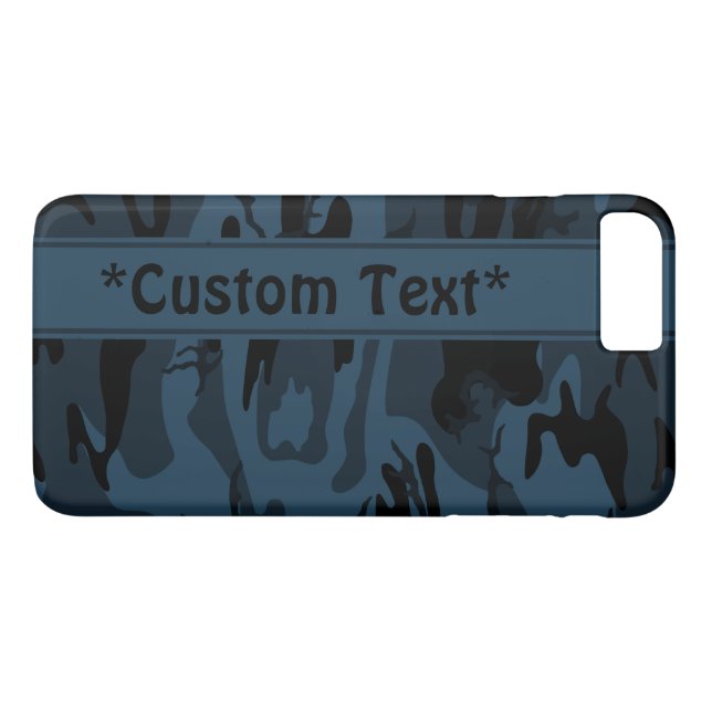 Coques Case-Mate iPhone Caméra d'ombre avec texte personnalisé (Dos (Horizontal))