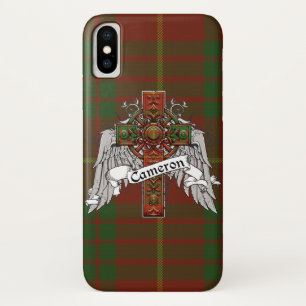 Coque iPhone X Cameron Tartan Cross