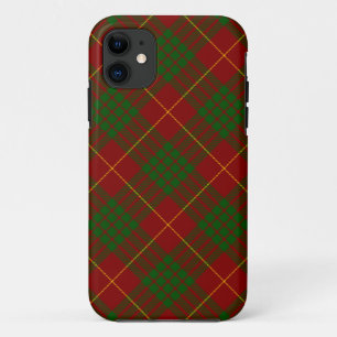 Coque Case-Mate iPhone Cameron tartan rouge vert carreaux