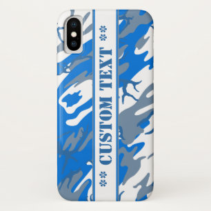 Case-Mate iPhone Case Camion bleu d'eau glacée avec texte personnalisé