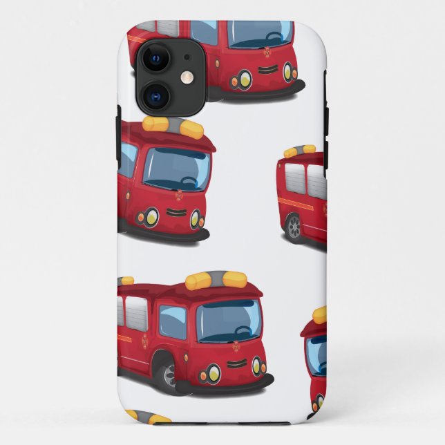 Coques Case-Mate iPhone Camion de pompiers (Dos)