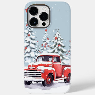 Coque Case-Mate iPhone Camion de sapin de Noël 