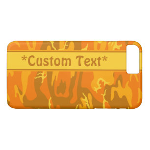 Etui iPhone Case-Mate Camion orange d'automne avec texte personnalisé