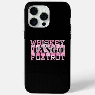 Coque Case-Mate iPhone Camion rose Foxtrot Tango Whiskey Militaire