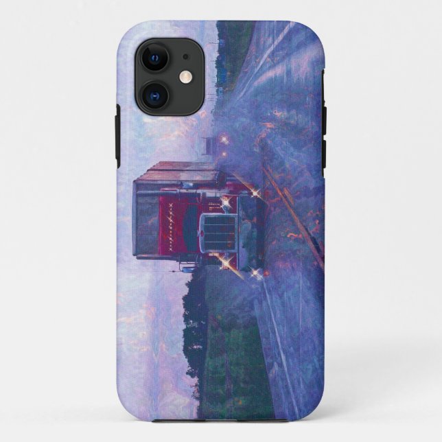 Coques Case-Mate iPhone Camion rouge de grande installation dans une caiss (Dos)